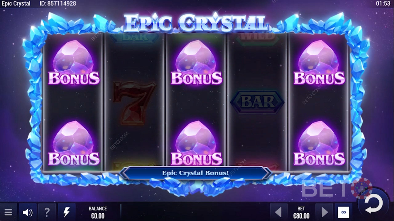 开启Epic Crystal奖励回合