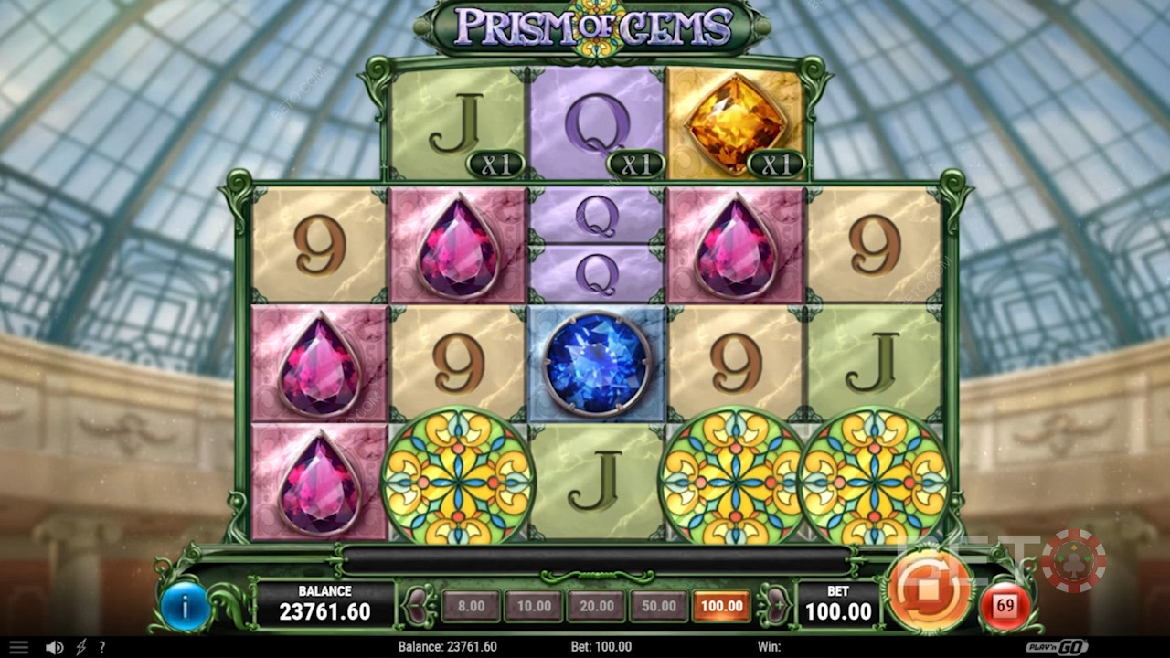 Prism of Gems视频插槽 - 闪亮的彩色宝石