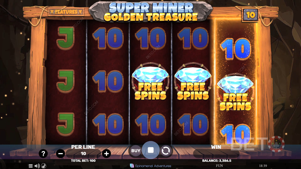 Super Miner - Golden Treasure 免费游戏