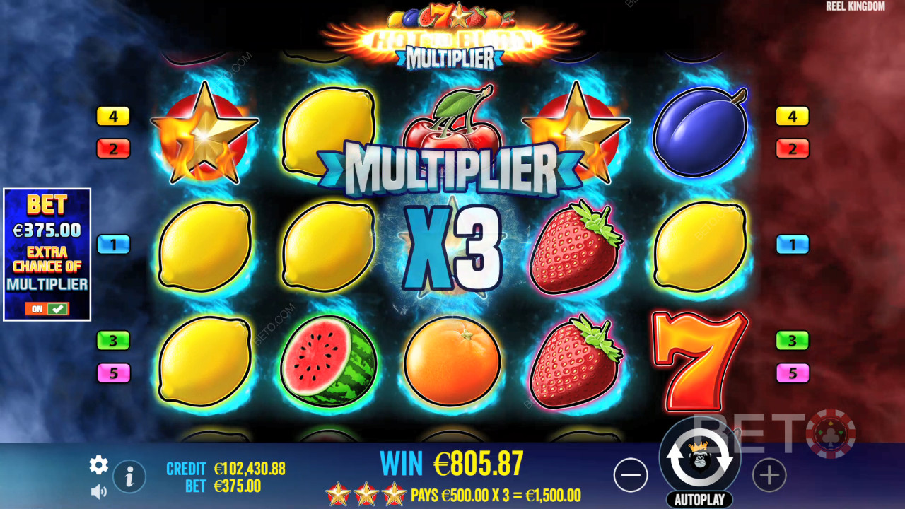 Hot to Burn Multiplier 免费游戏