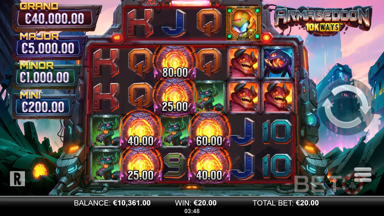 Armageddon 10k Ways 免费游戏