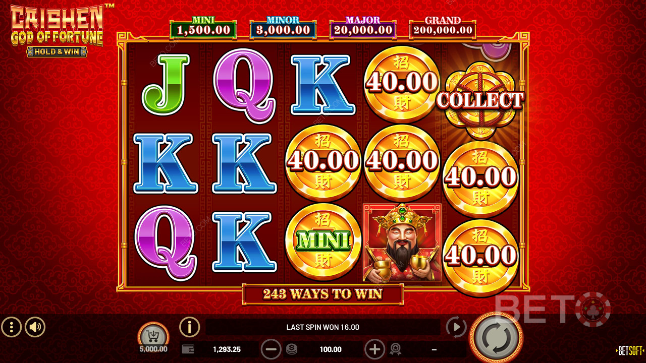 Caishen God of Fortune 免费游戏