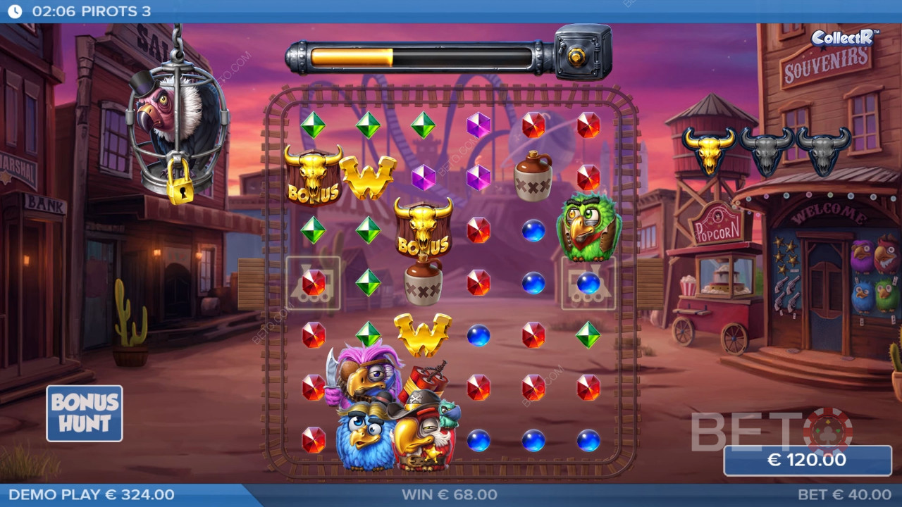 Pirots 3 免费游戏
