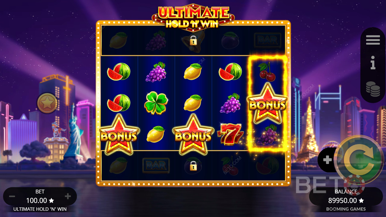 BETO 老虎机的 Ultimate Hold 