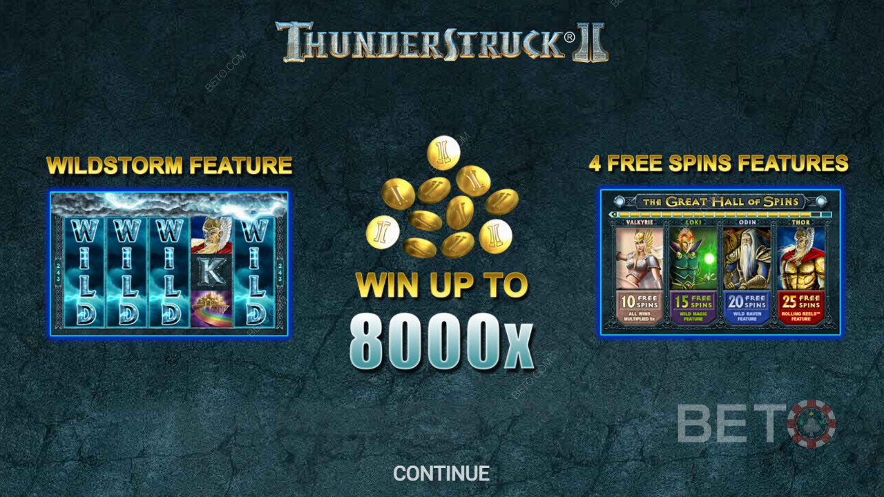 Thunderstruck II的介绍画面