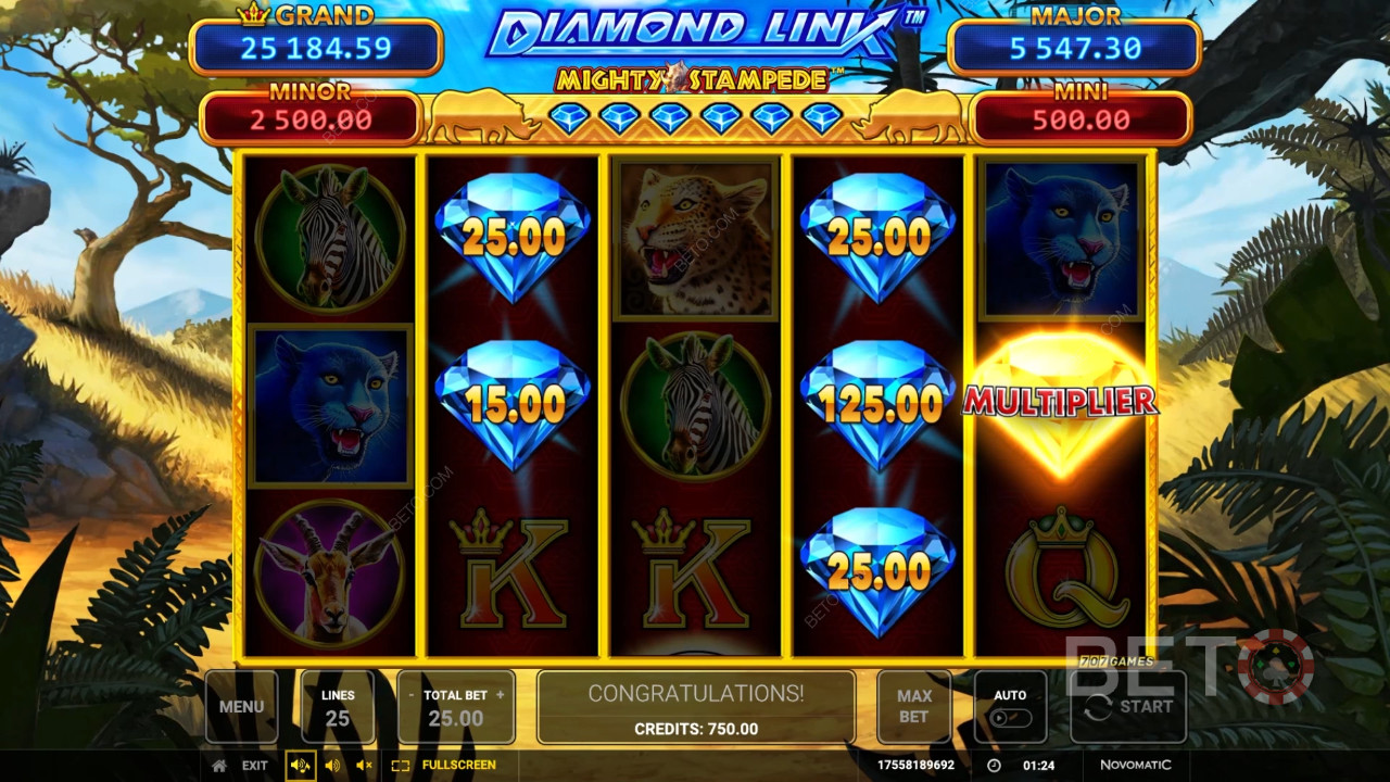 Diamond Link: Mighty Stampede 免费游戏