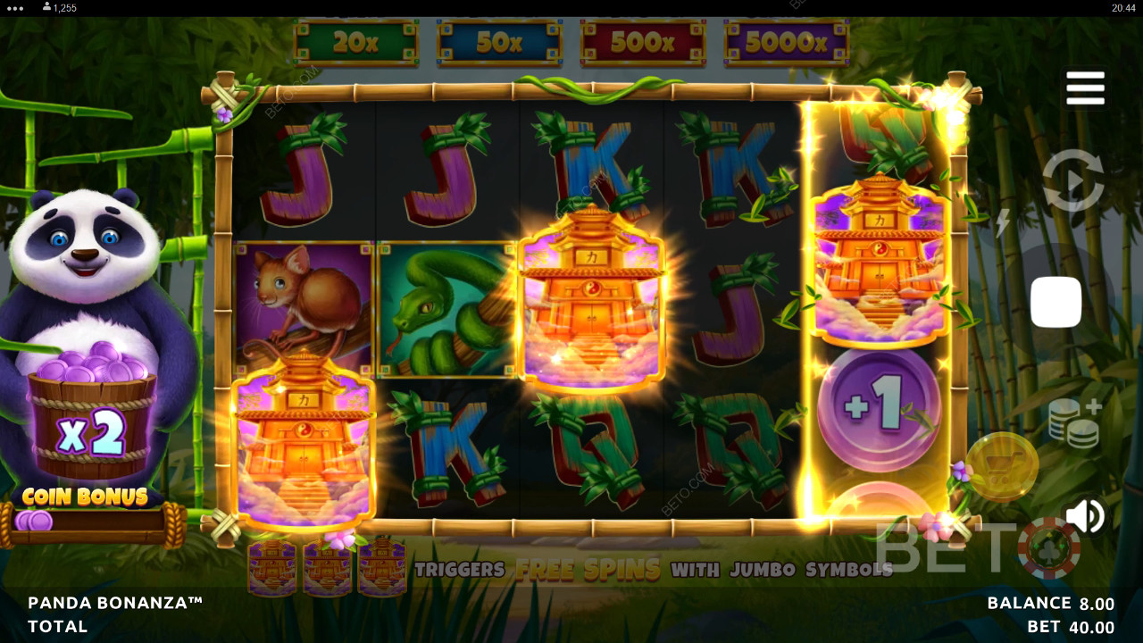 Panda Bonanza 免费游戏