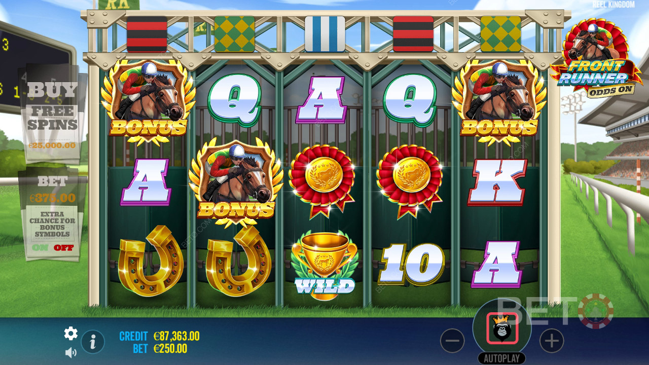 Front Runner Odds On 免费游戏