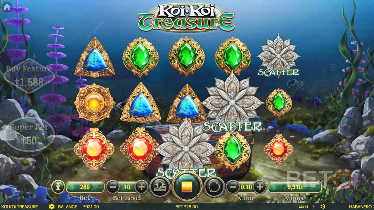 Koi Koi Treasure 在线老虎机值得玩吗？