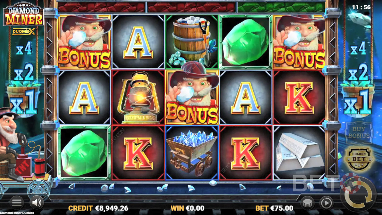 Diamond Miner DuoMax 免费游戏