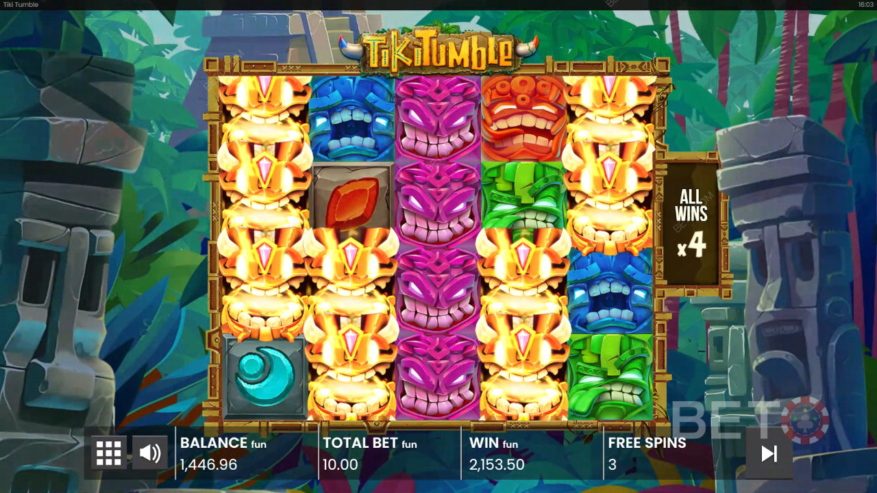 Tiki Tumble  免费游戏