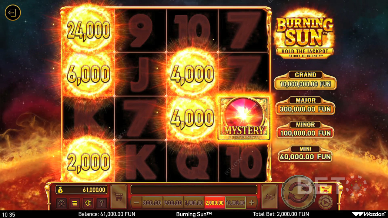 Burning Sun 免费游戏