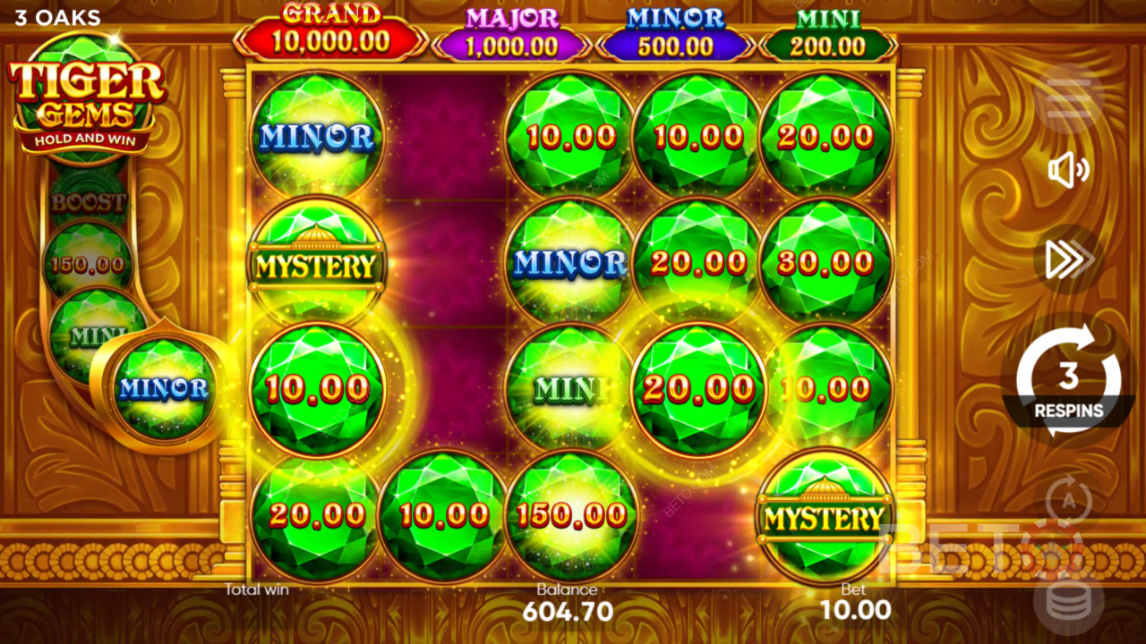 如何玩 3 Oaks Gaming 的老虎宝石游戏