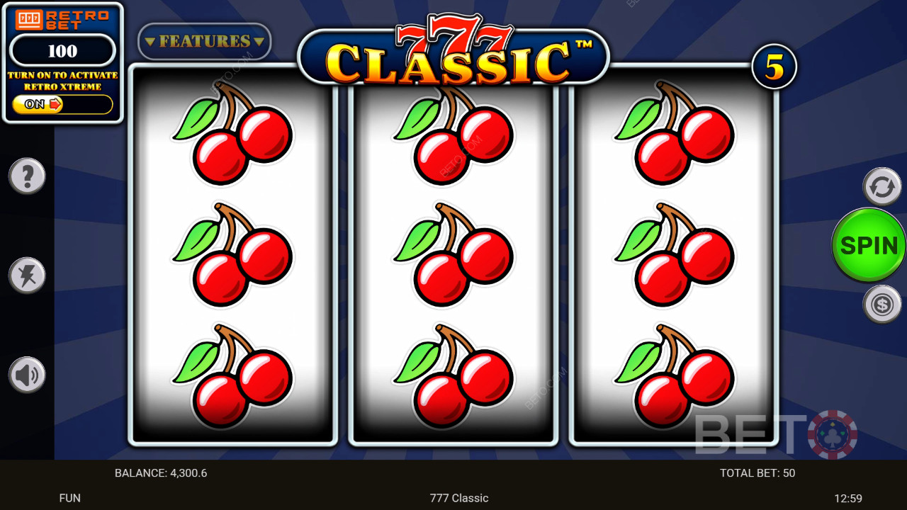 777 Classic 免费游戏
