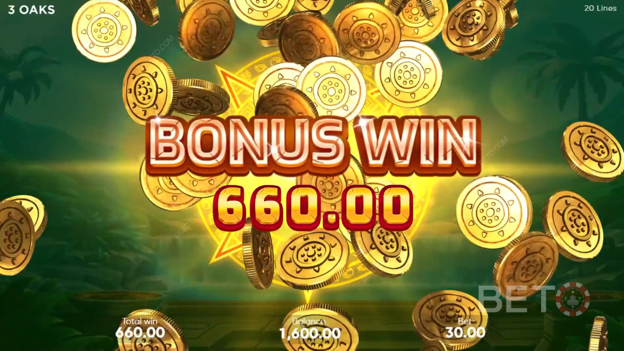 在阿兹台克之火 2 老虎机中赢取 10,000 倍投注额！