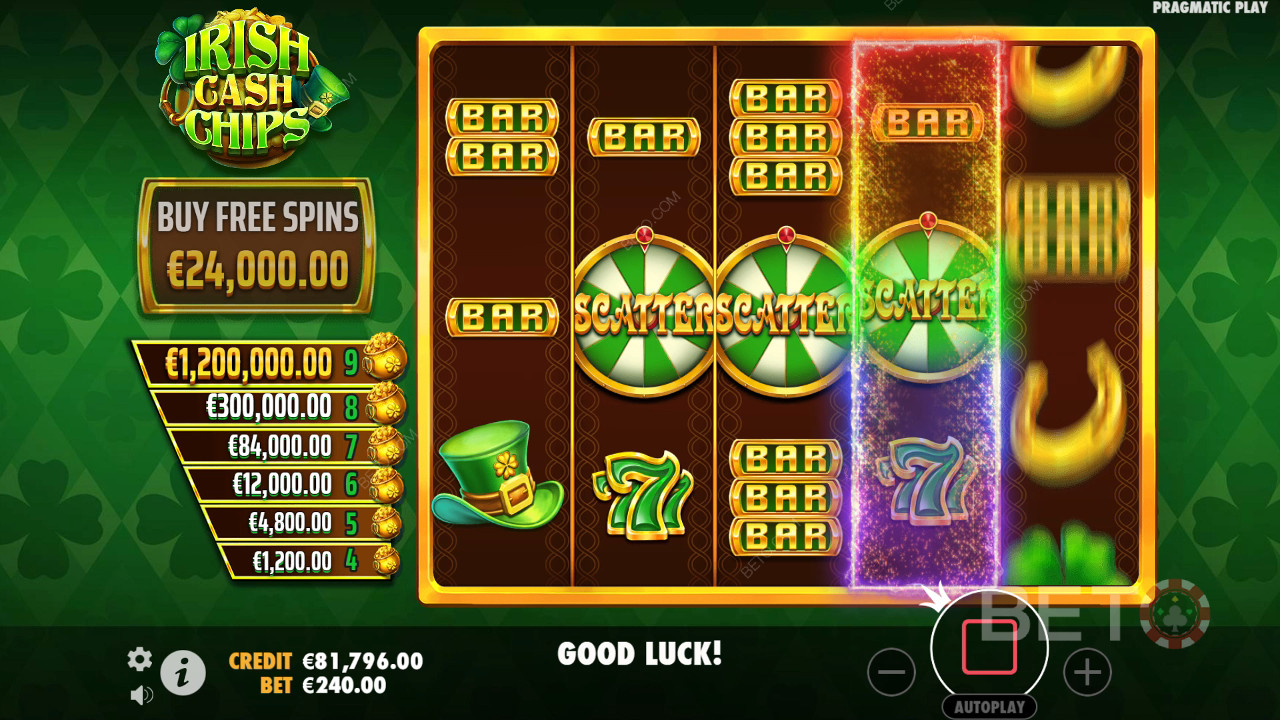 Irish Cash Chips 免费游戏
