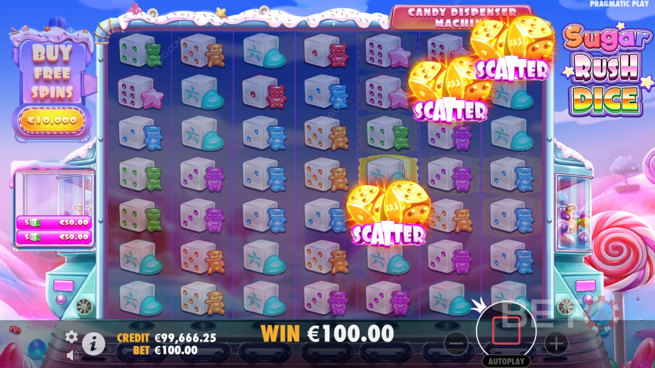 BETO 老虎机的《Sugar Rush Dice》评论
