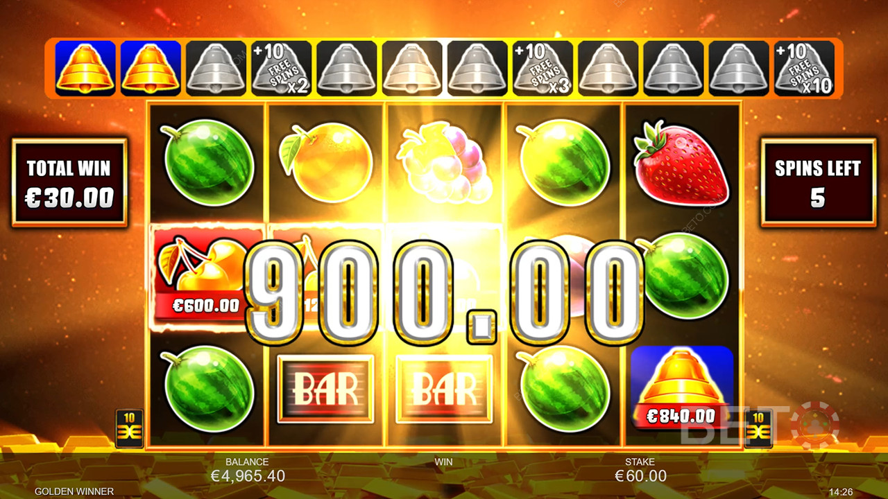 黄金赢家在线老虎机的评价