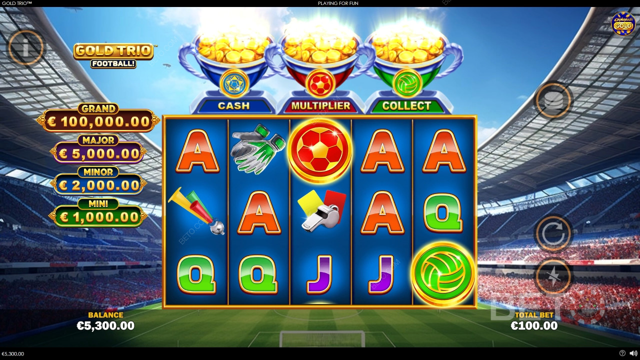 Gold Trio: Football! 免费游戏