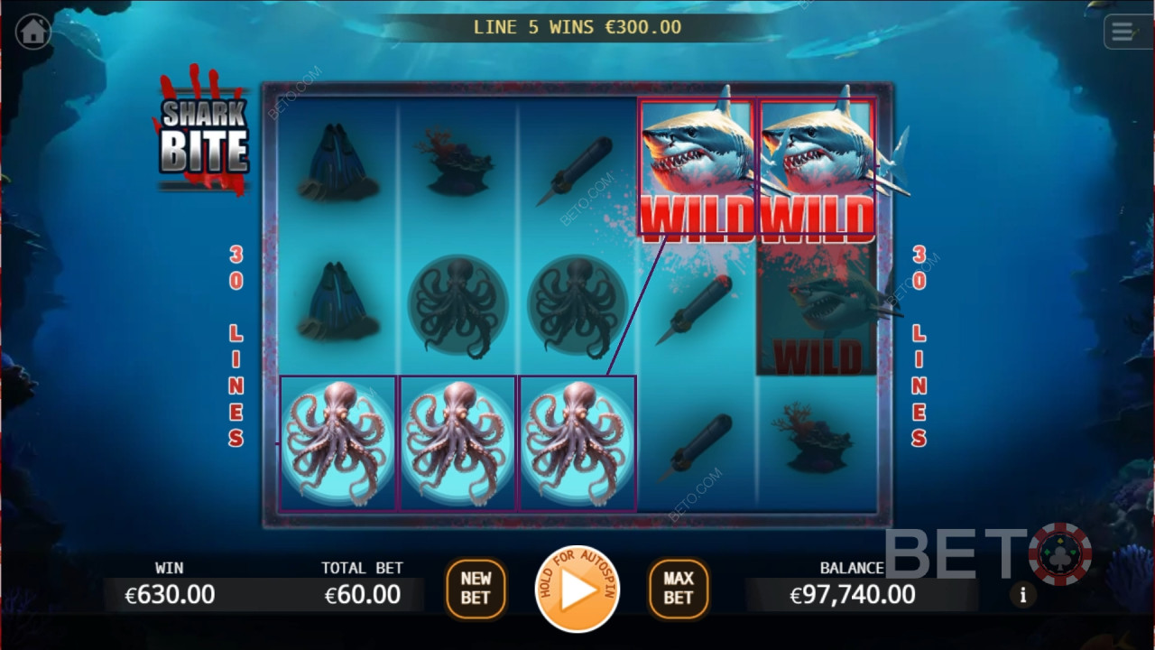 Shark Bite (KA Gaming) 免费游戏