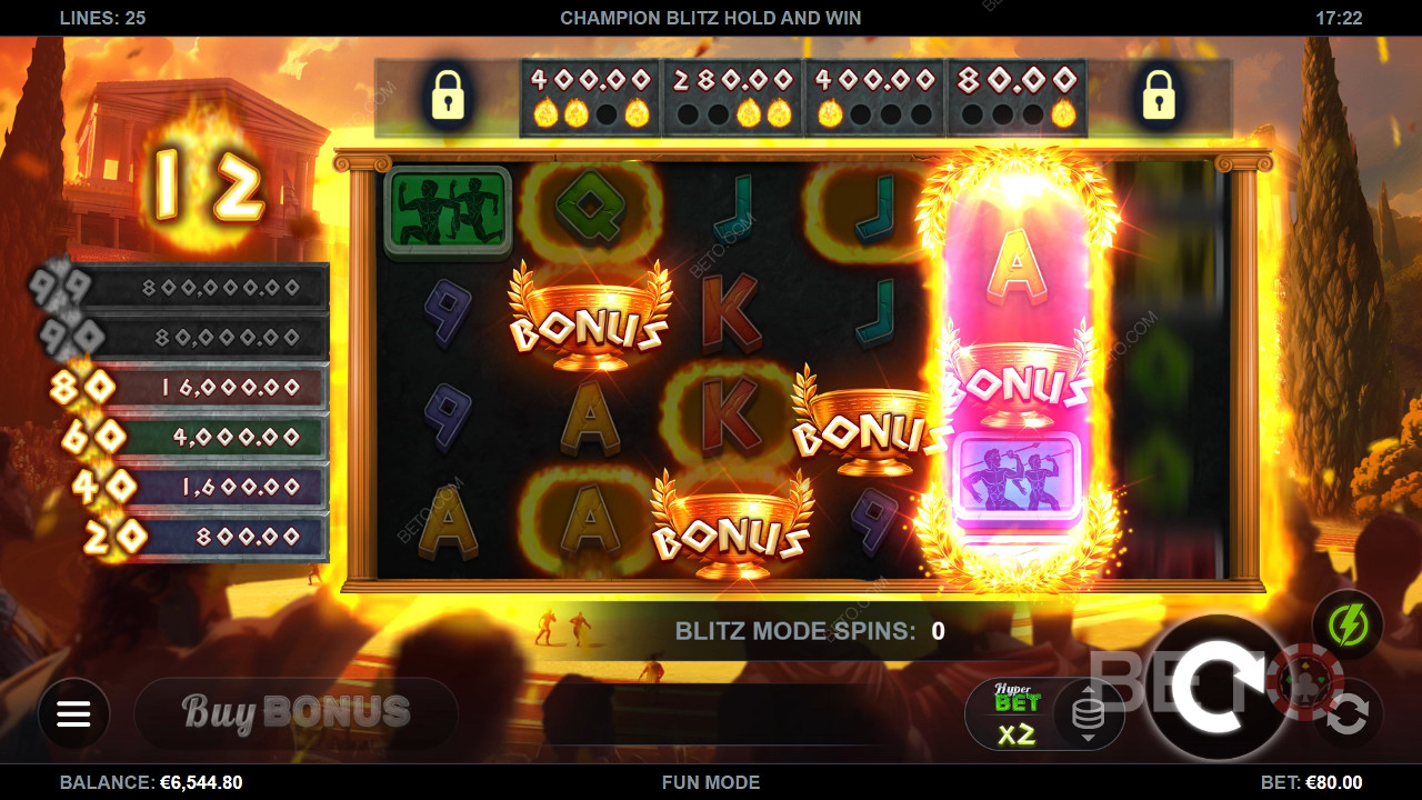 Champion Blitz Hold and Win 免费游戏