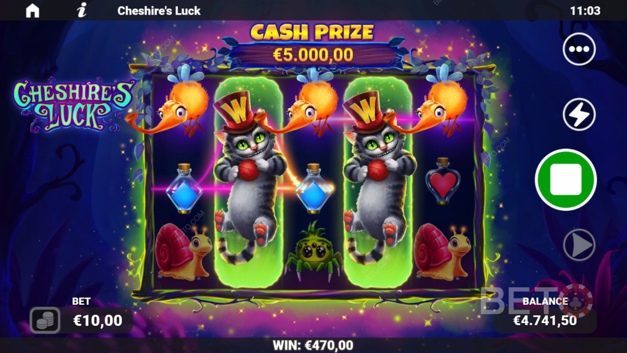 Cheshire's Luck 免费游戏