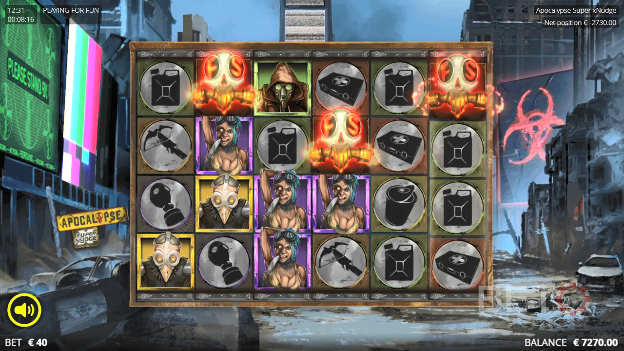 Apocalypse (Nolimit City) 免费游戏