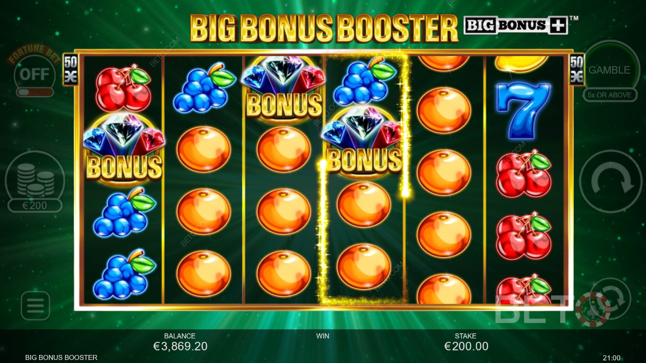 Big Bonus Booster：值得一玩的老虎机？