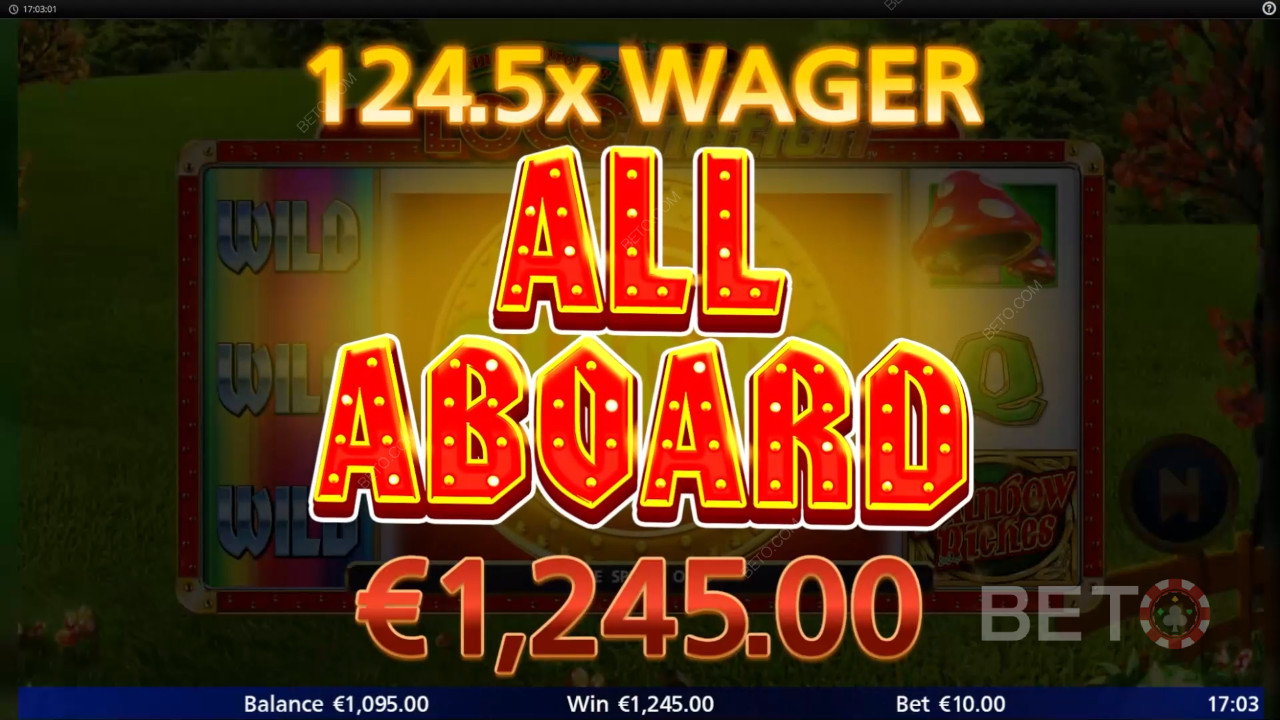 Rainbow Riches Locomotion 老虎机值得购买吗？