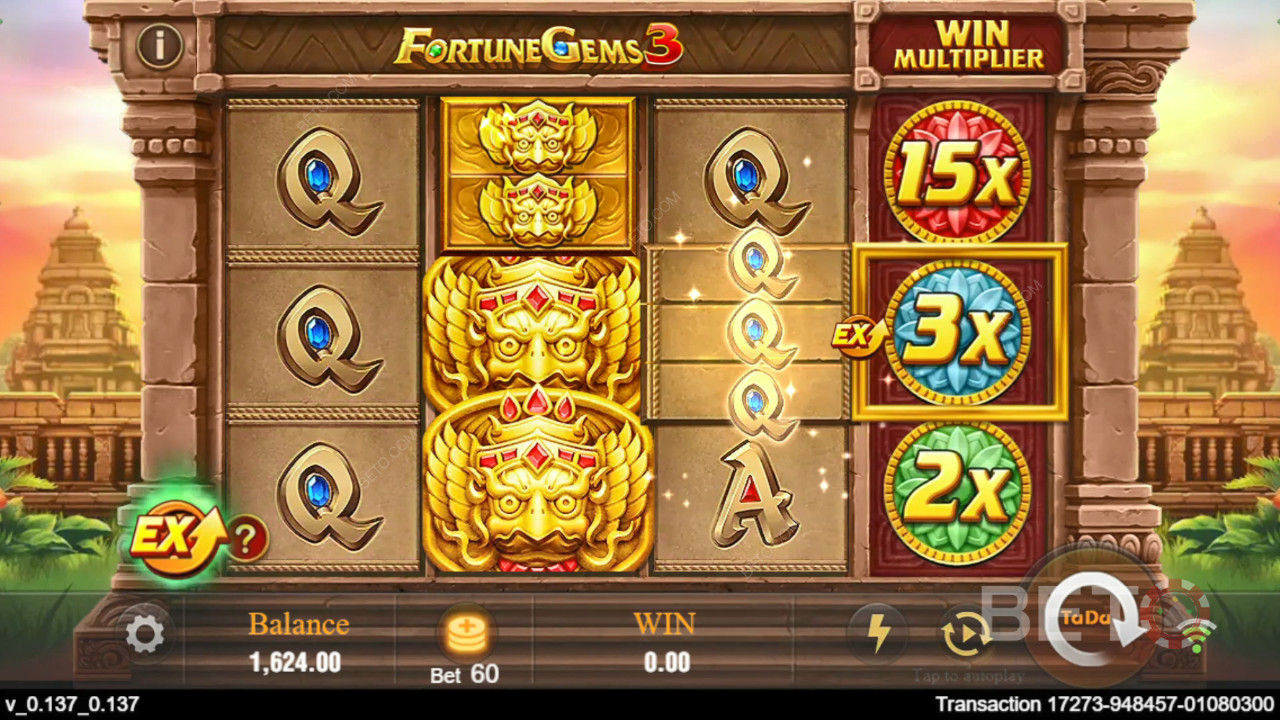 TaDa Gaming《财富宝石 3》奖金功能说明