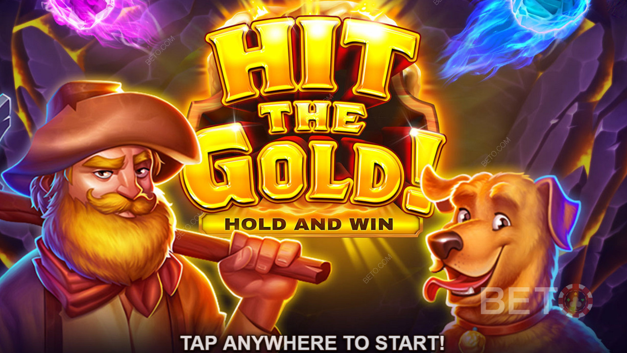 在华丽的 "Hold & Win "游戏Hit the Gold! 在线老虎机中挖掘默默无闻的失落财富