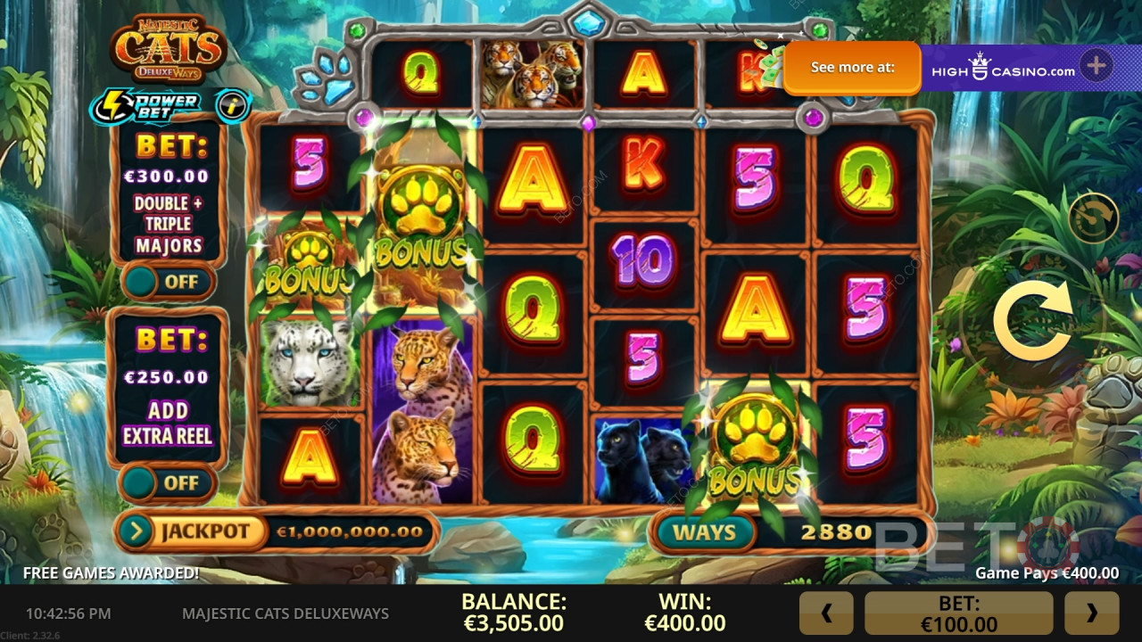 Majestic Cats DeluxeWays 免费游戏