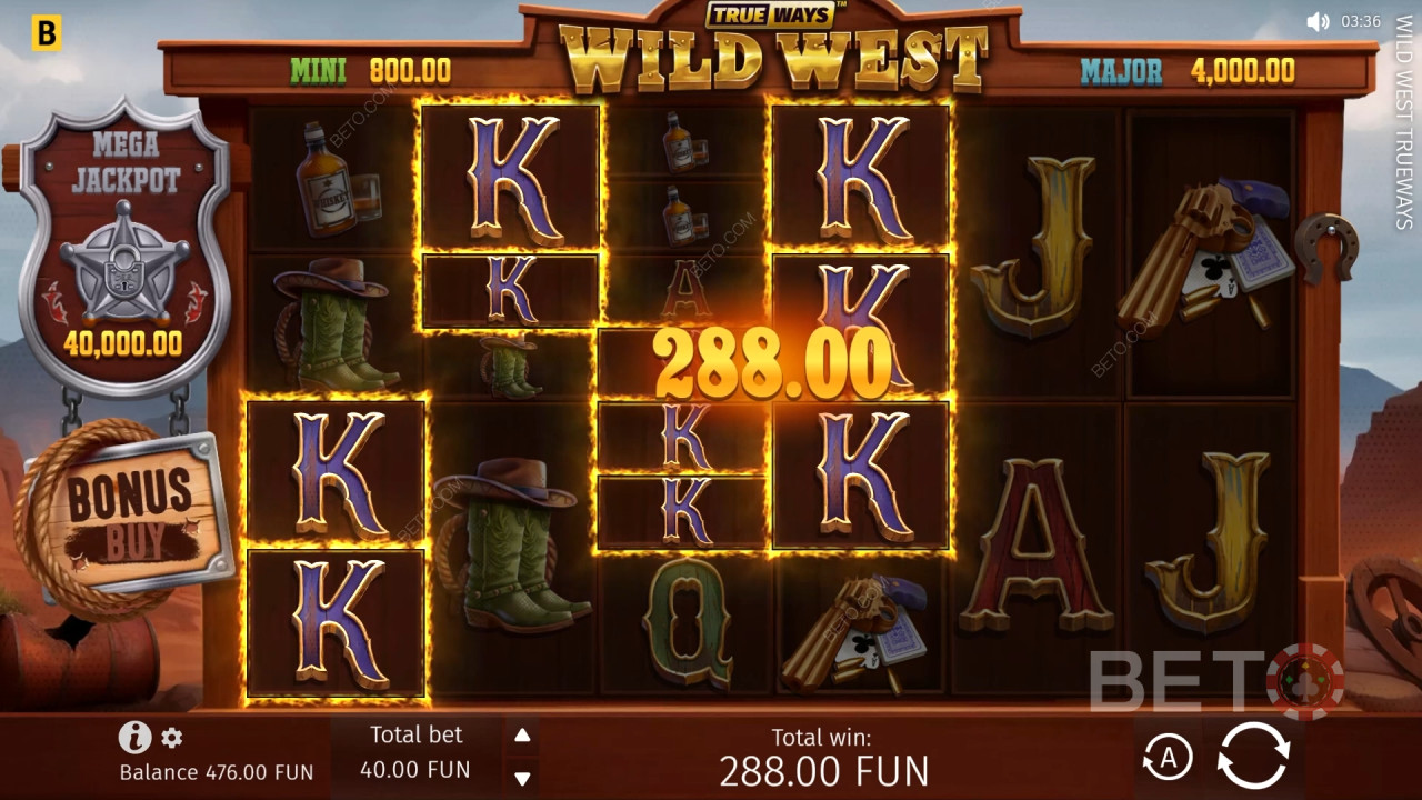 Wild West Trueways 免费游戏