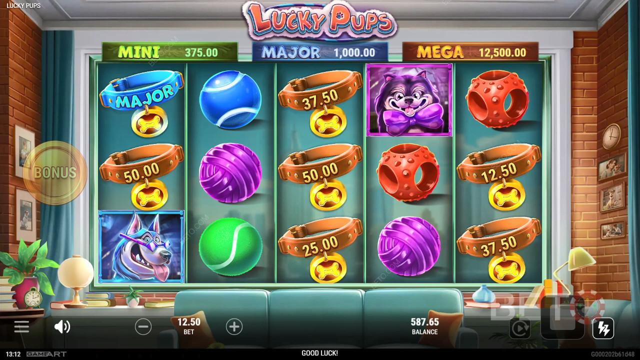 Lucky Pups 免费游戏