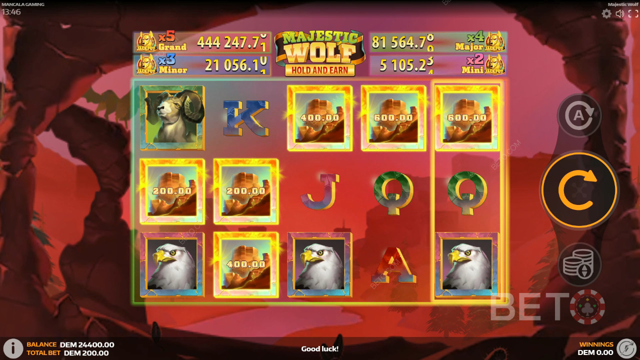 Majestic Wolf 免费游戏