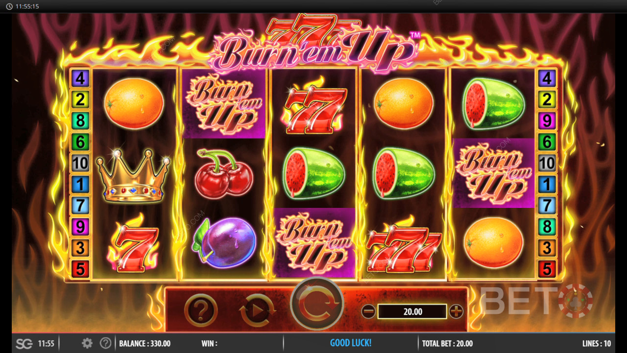 777 Burn' Em Up 免费游戏