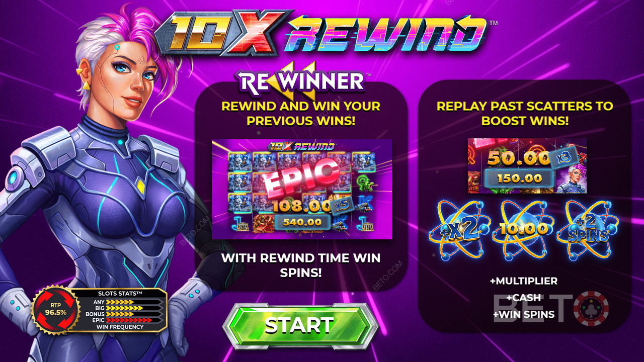 在10x Rewind开始赌博冒险