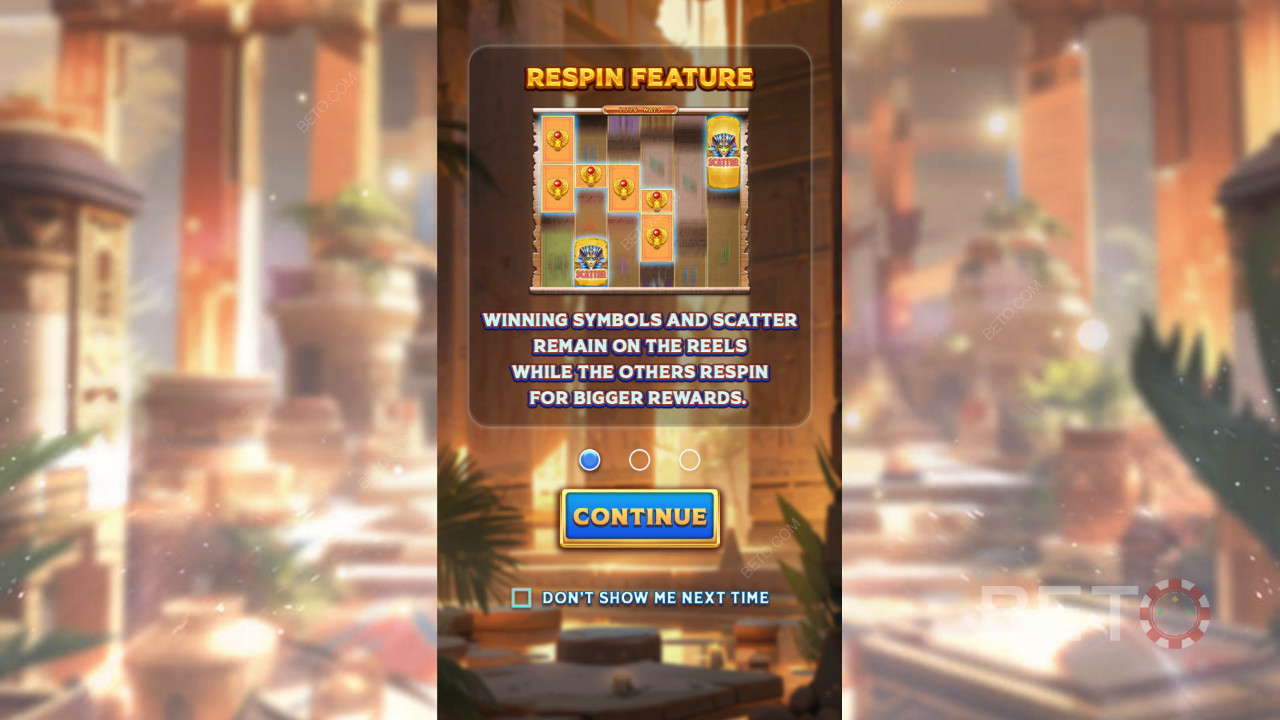 Spadegaming 的《阿努比斯的秘密》奖金功能说明
