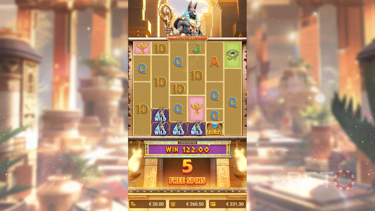 如何玩 Spadegaming 的《阿努比斯的秘密