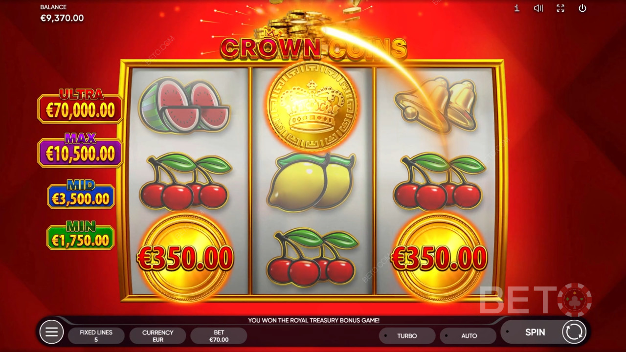 Crown Coins 免费游戏