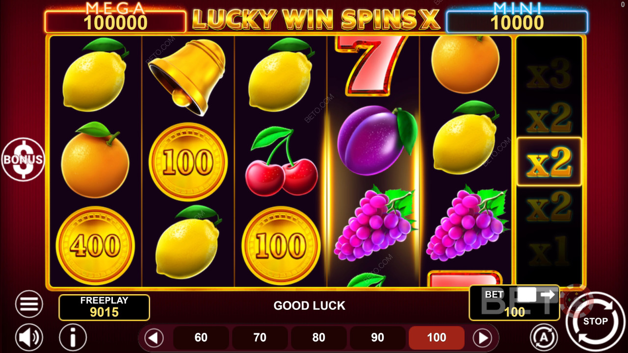 Lucky Win Spins X 免费游戏
