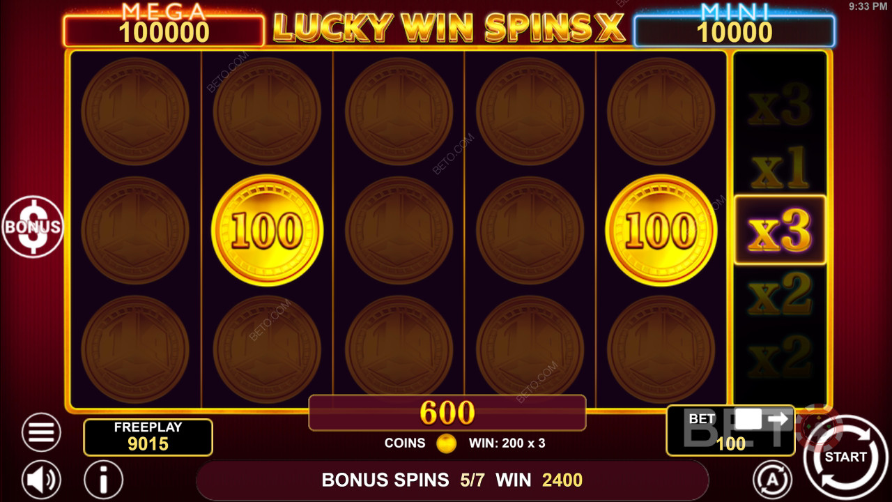 如何玩 1spin4win 的幸运旋转 X