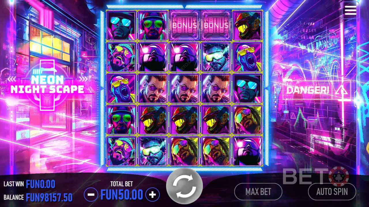 Neon Night Scape 免费游戏