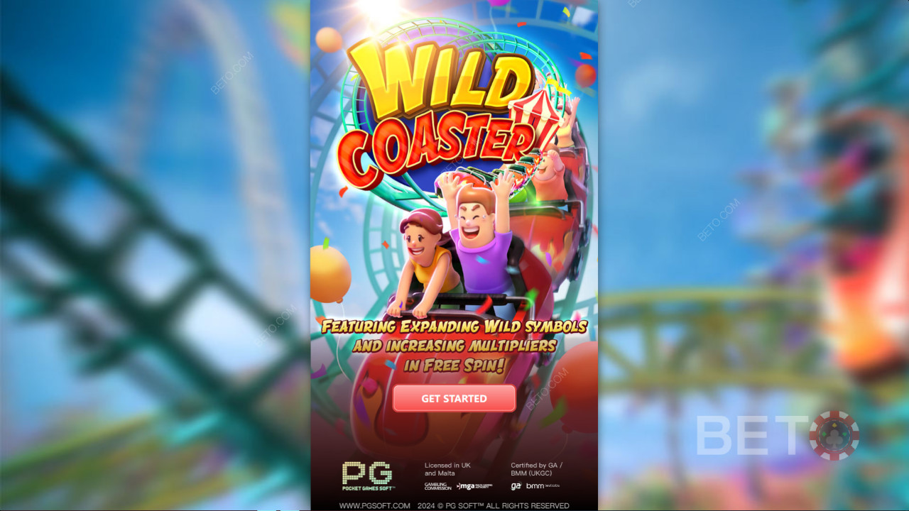 在 Wild Coaster 视频老虎机中赢取 16,465 倍投注额！