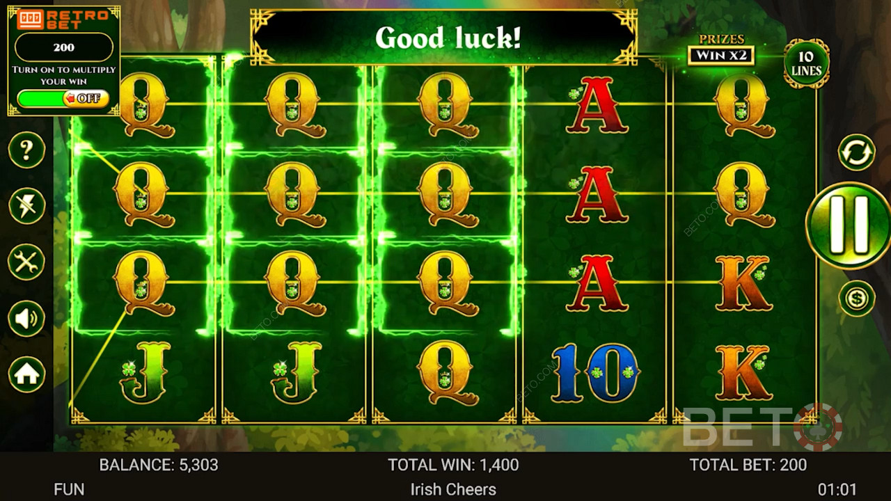 Irish Cheers 免费游戏