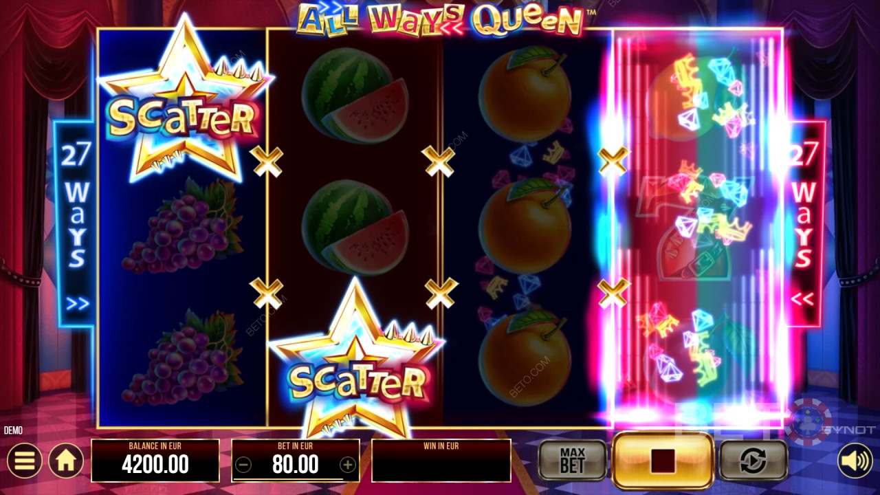 All Ways Queen 评论 by BETO Slots