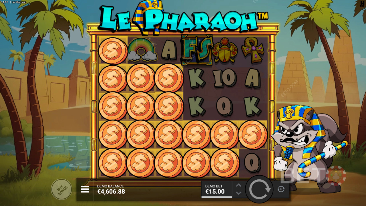 Le Pharaoh 评论：BETO 老虎机