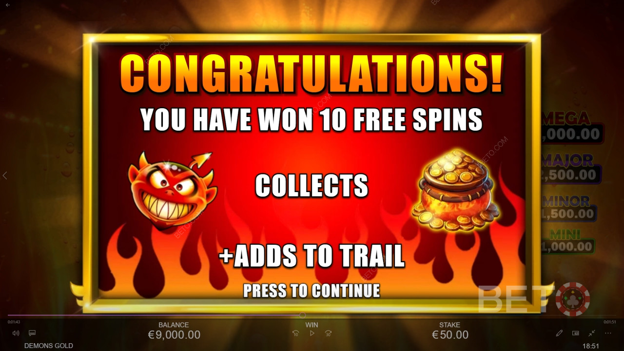 恶魔之金》的奖励功能说明Inspired Gaming
