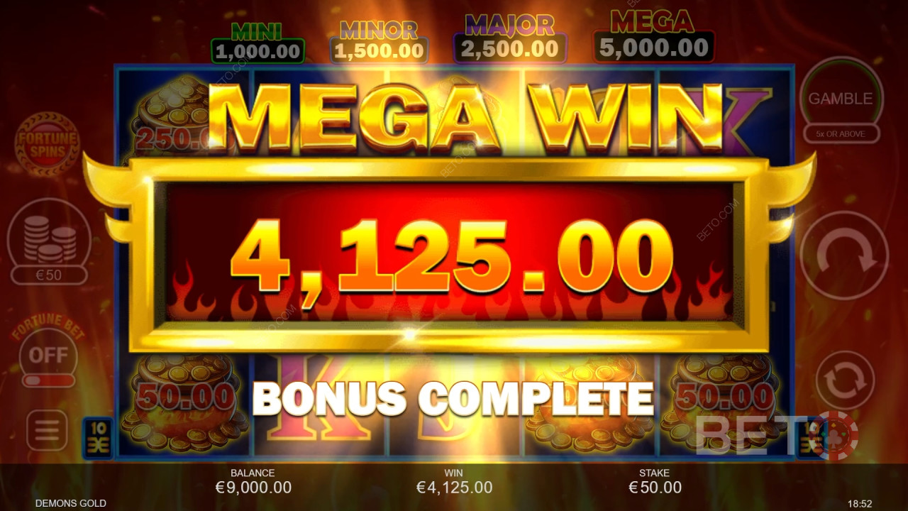 在恶魔之金在线老虎机中赢取 3,333 倍投注额！