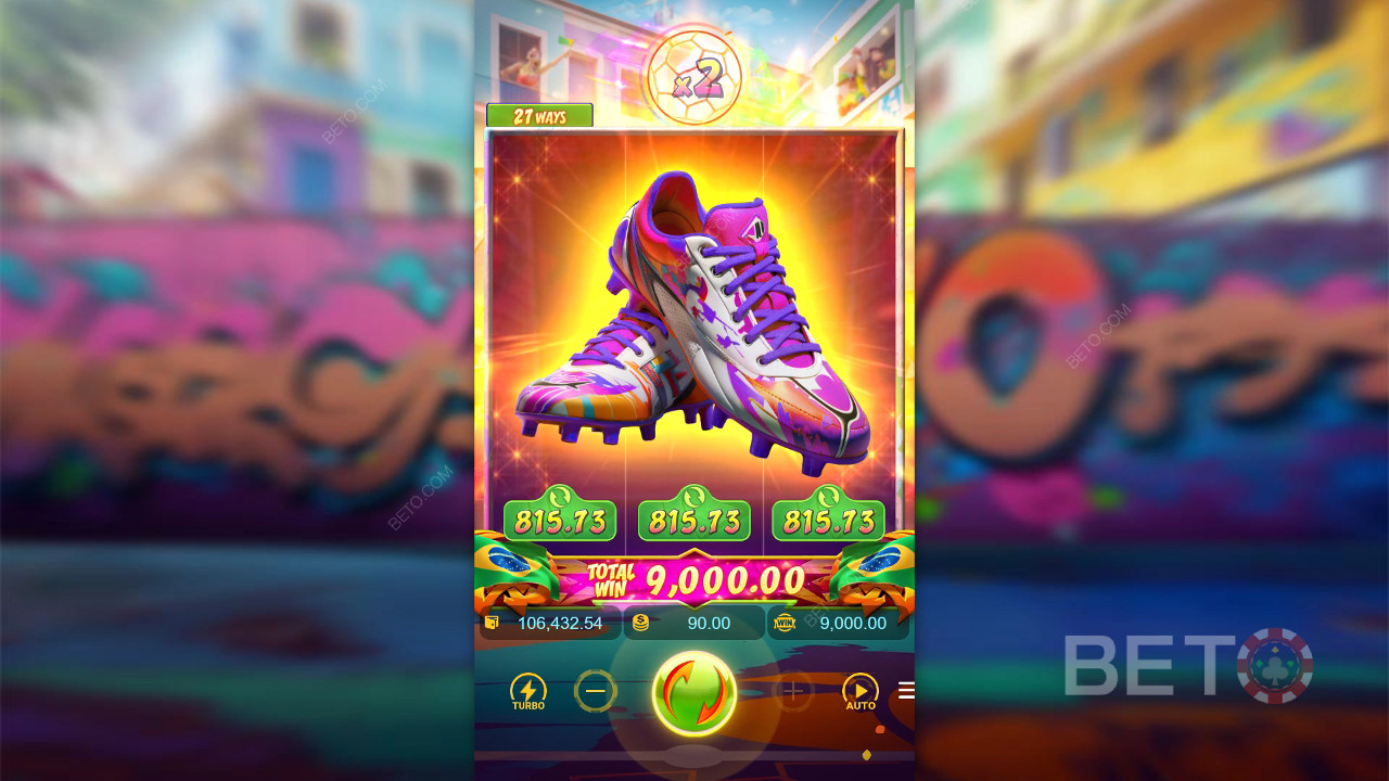 Futebol Fever》中的奖励功能由PG Soft